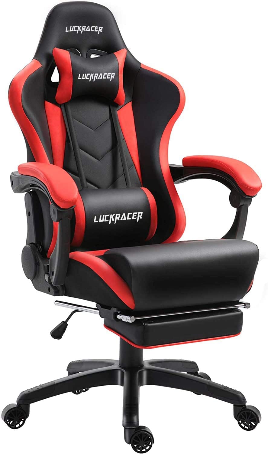 Gaming Recliner Chair Single Living Room Sofa PU Leather Gamer Chair Video Game Chairs Couch Home Theater Seating,red