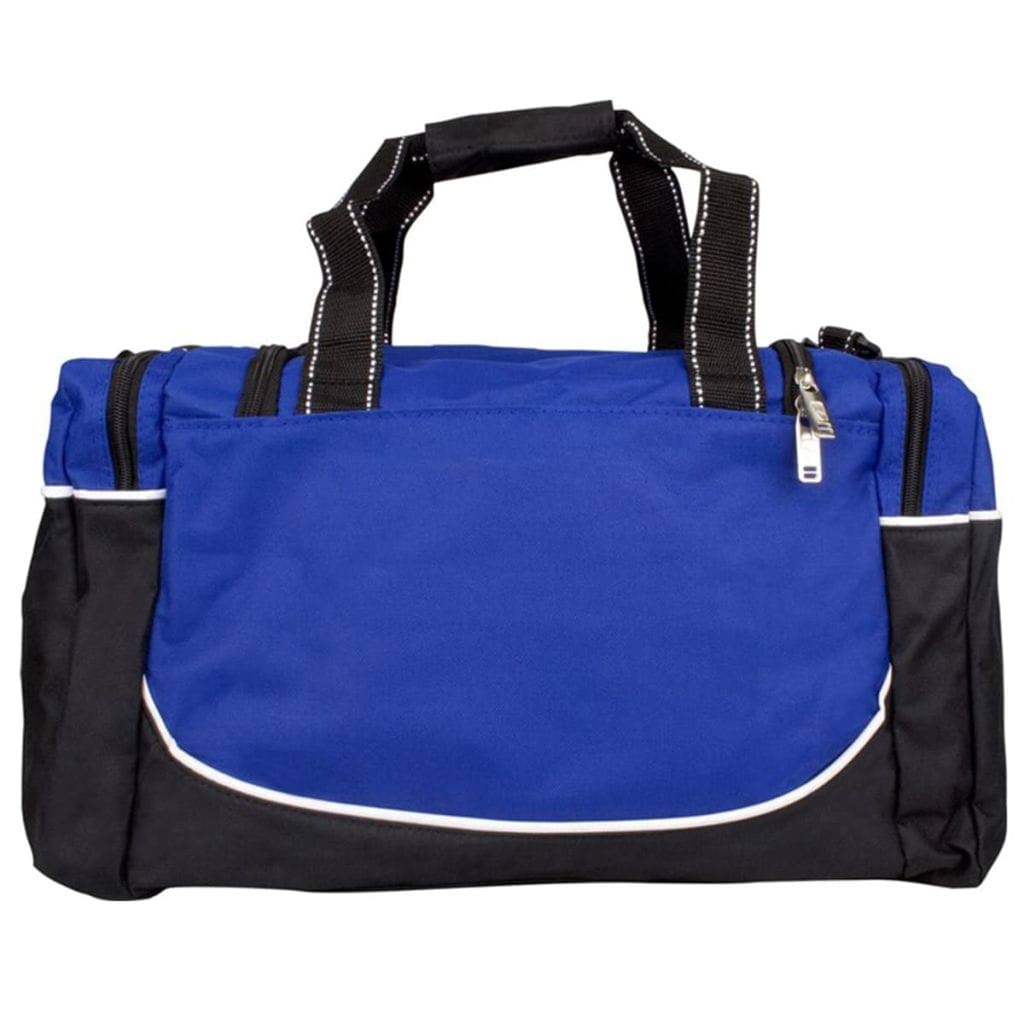 Avento Sporttas M Zwart-Kobaltblauw