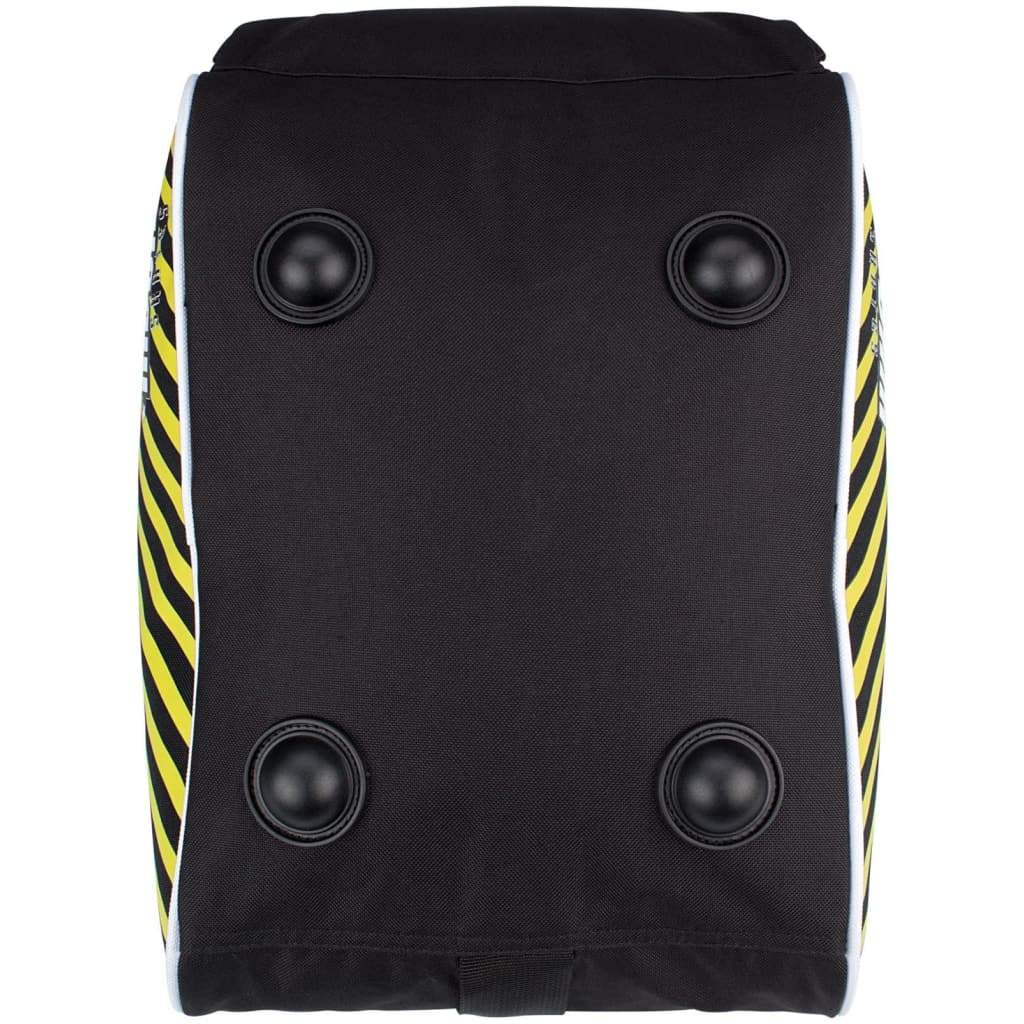 Nijdam skatetas 37 liter zwart/geel