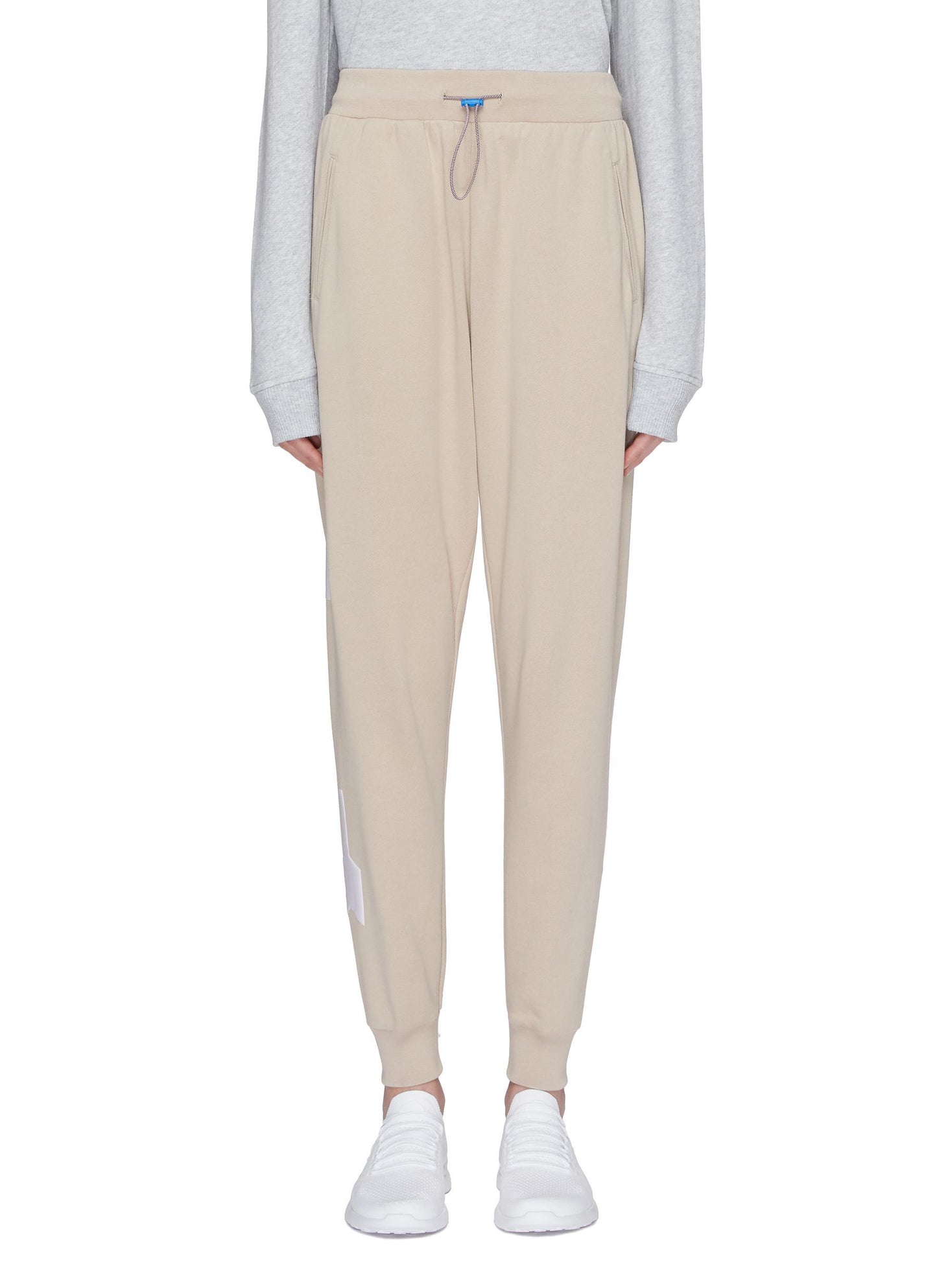 'Clean' -logomerkkiset housut - YLÄOSA - Neutraali