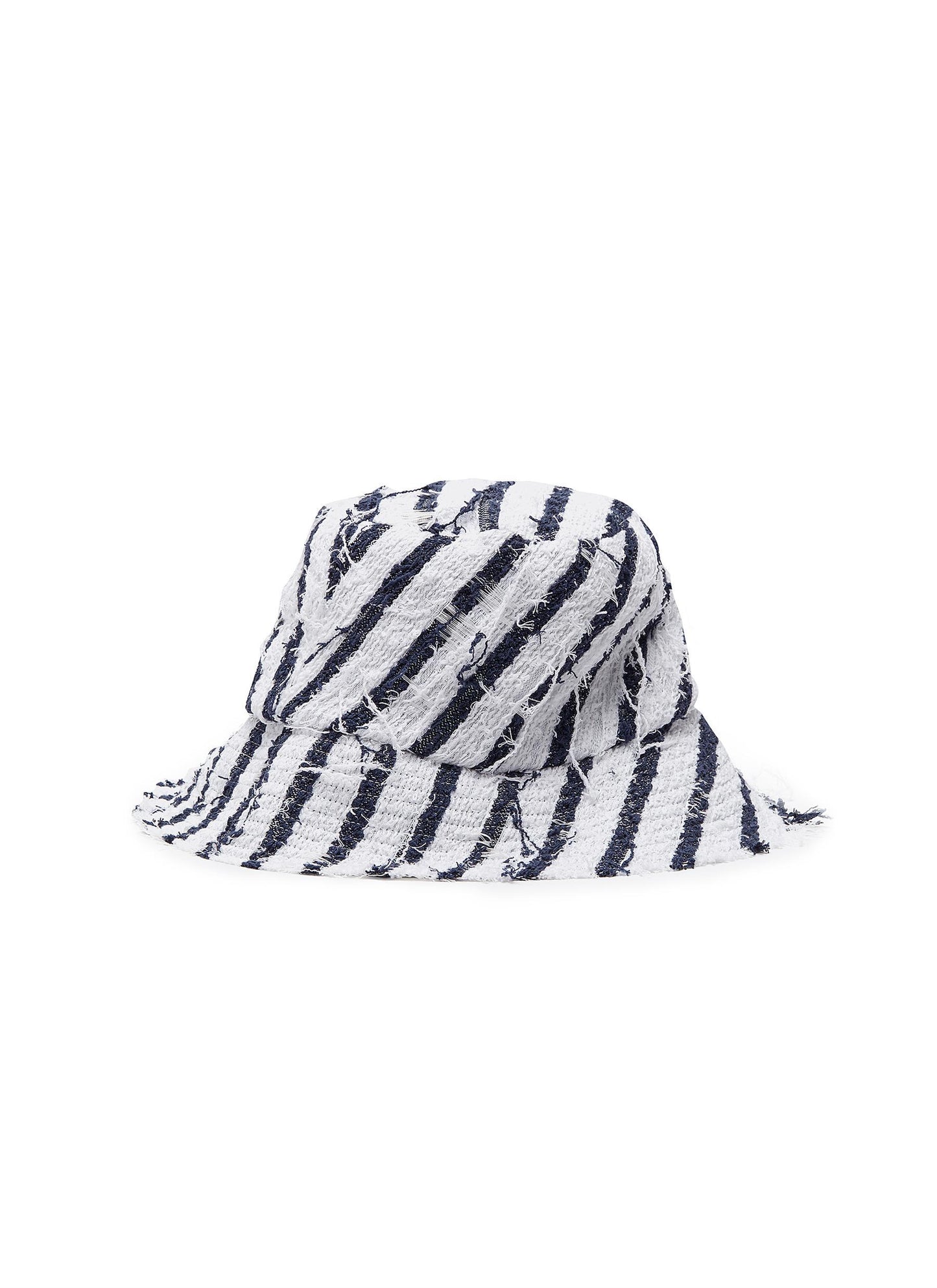 'Toby' stripe tweed bucket hat - Eugenia Kim - Multi-colour