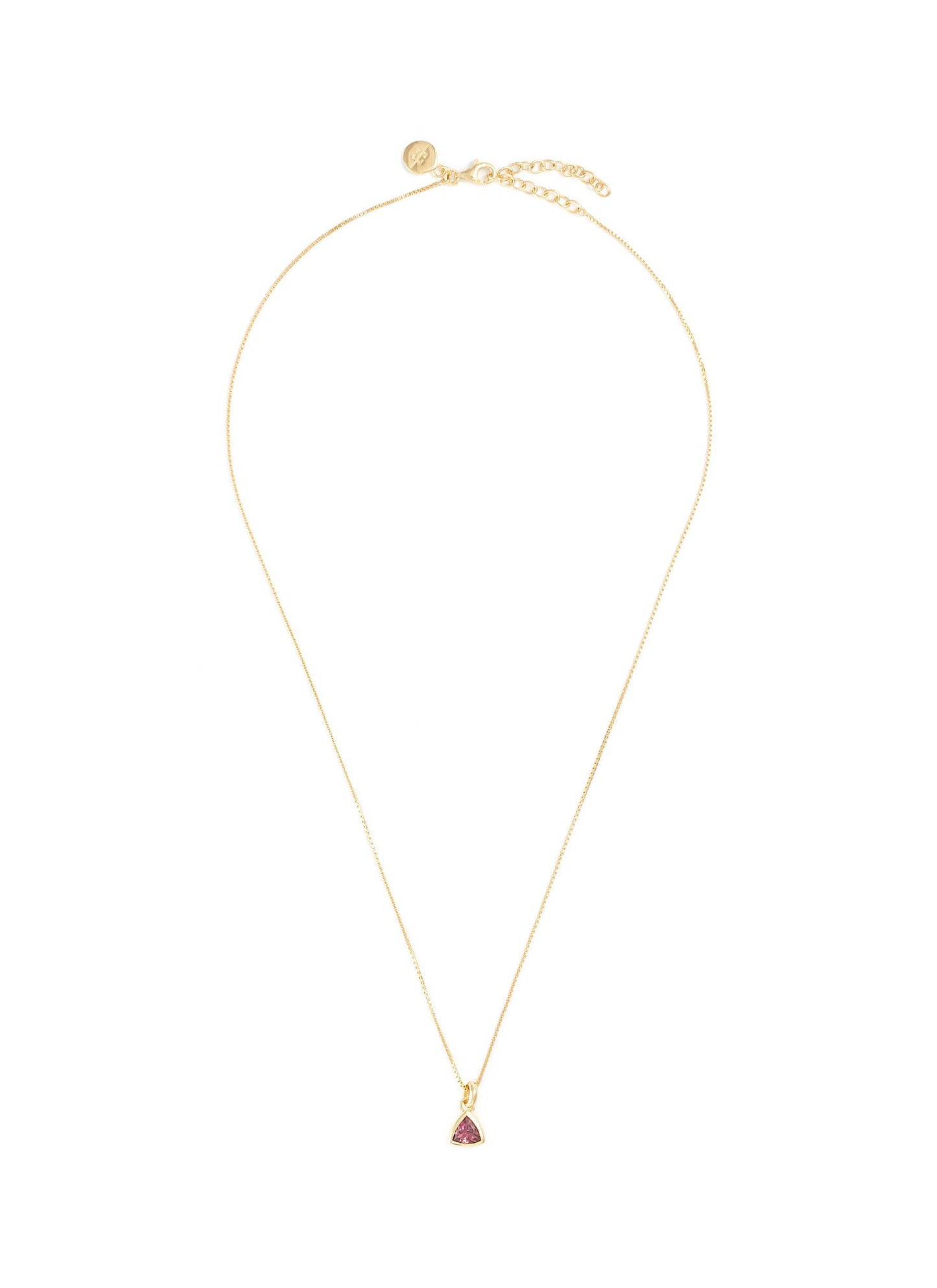 Tourmaline-riipuskaulakoru - Edge of Ember - Metallinen