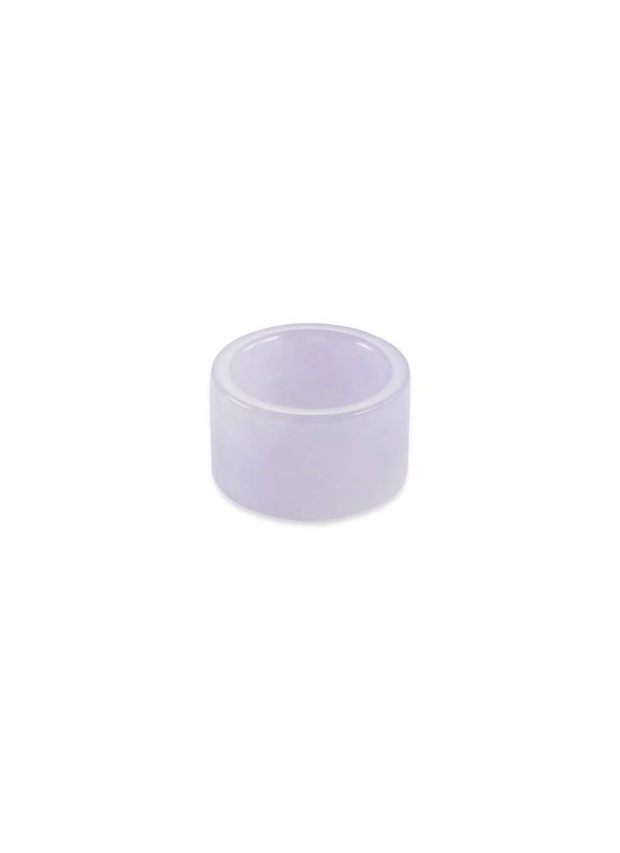 'Arch' jade ring - Samuel Kung - Purple/Violet(Test Change)