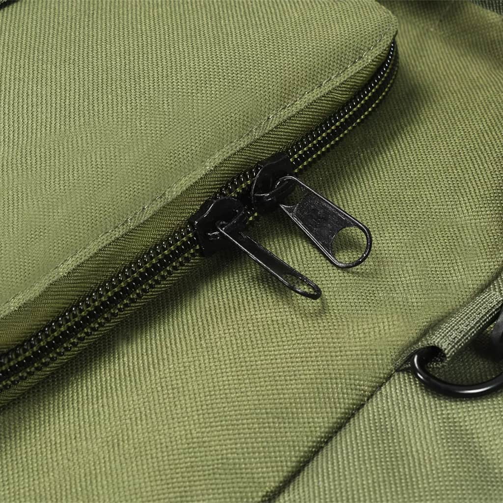 vidaXL Plunjezak 3-in-1 legerstijl 120 L olijfgroen
