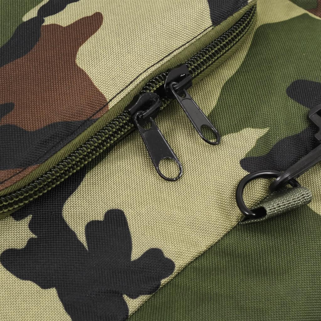 vidaXL Plunjezak 3-in-1 legerstijl 120 L camouflage