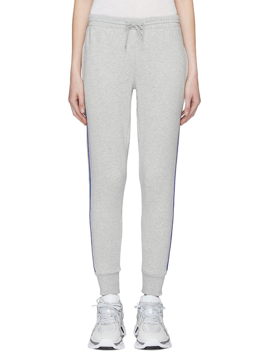 Logo stripe outseam track pants - être cécile - Grey