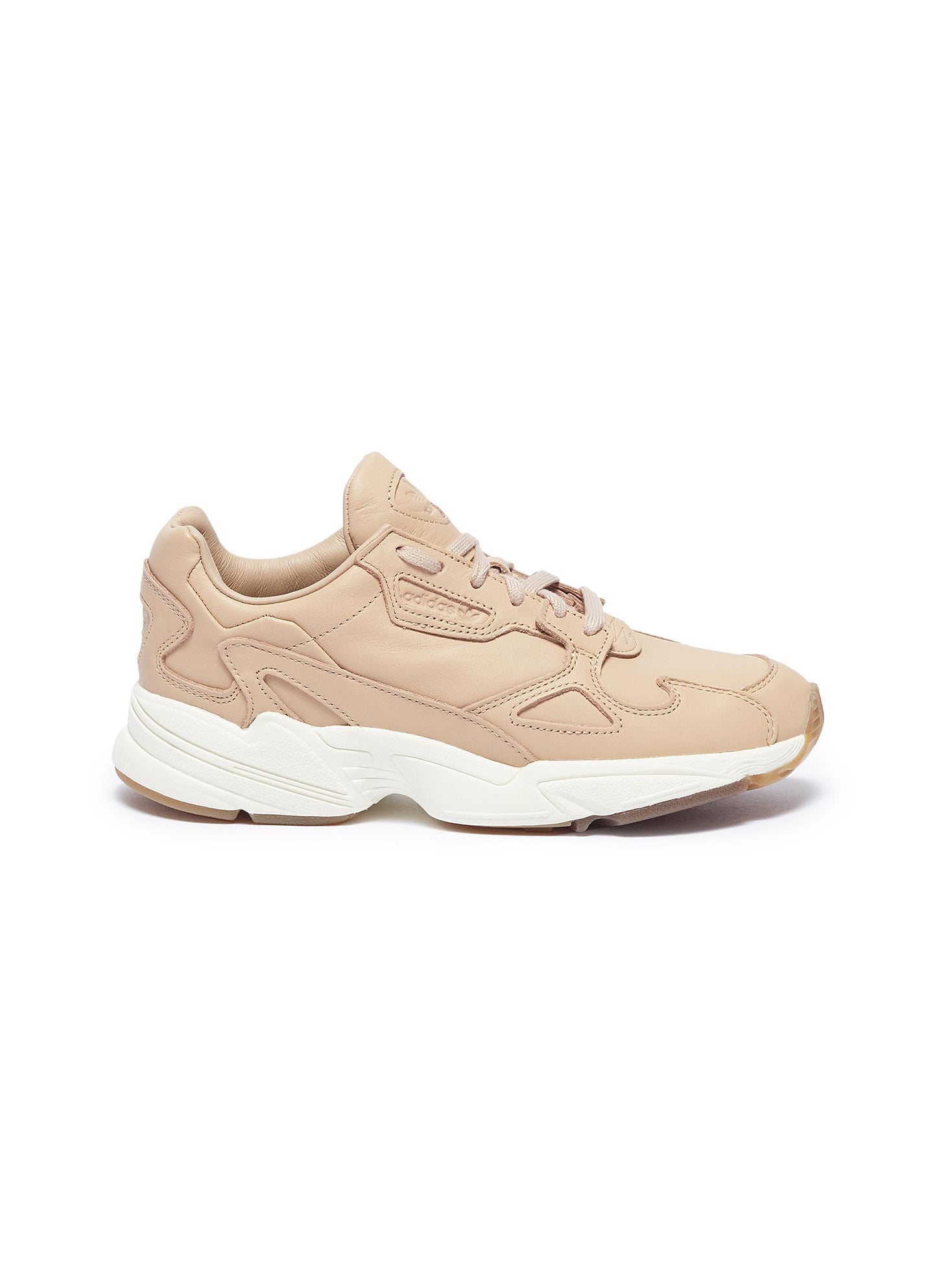 'Falcon' leather sneakers - adidas - Neutral