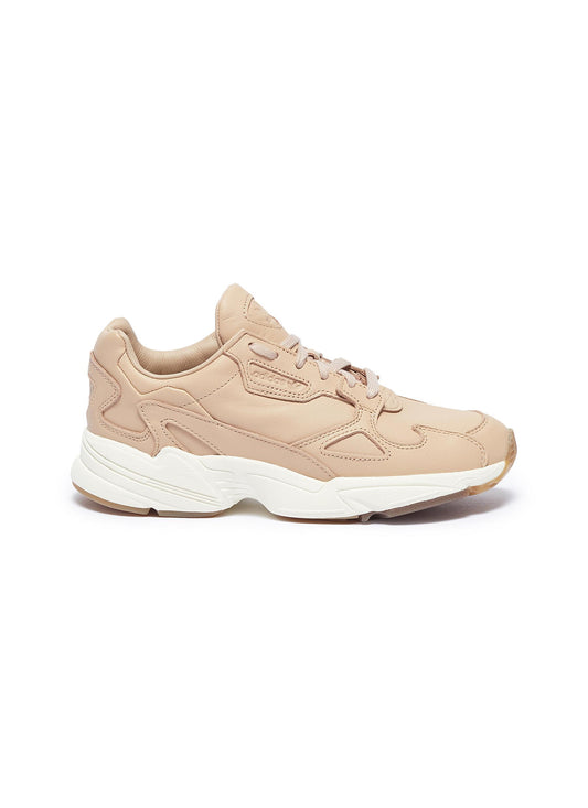 'Falcon' leather sneakers - adidas - Neutral