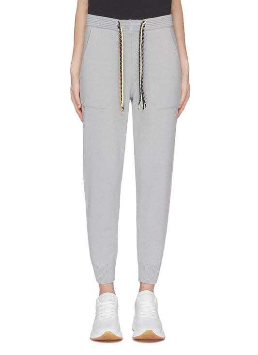 'Dettaglio Corde' triple drawstring track pants