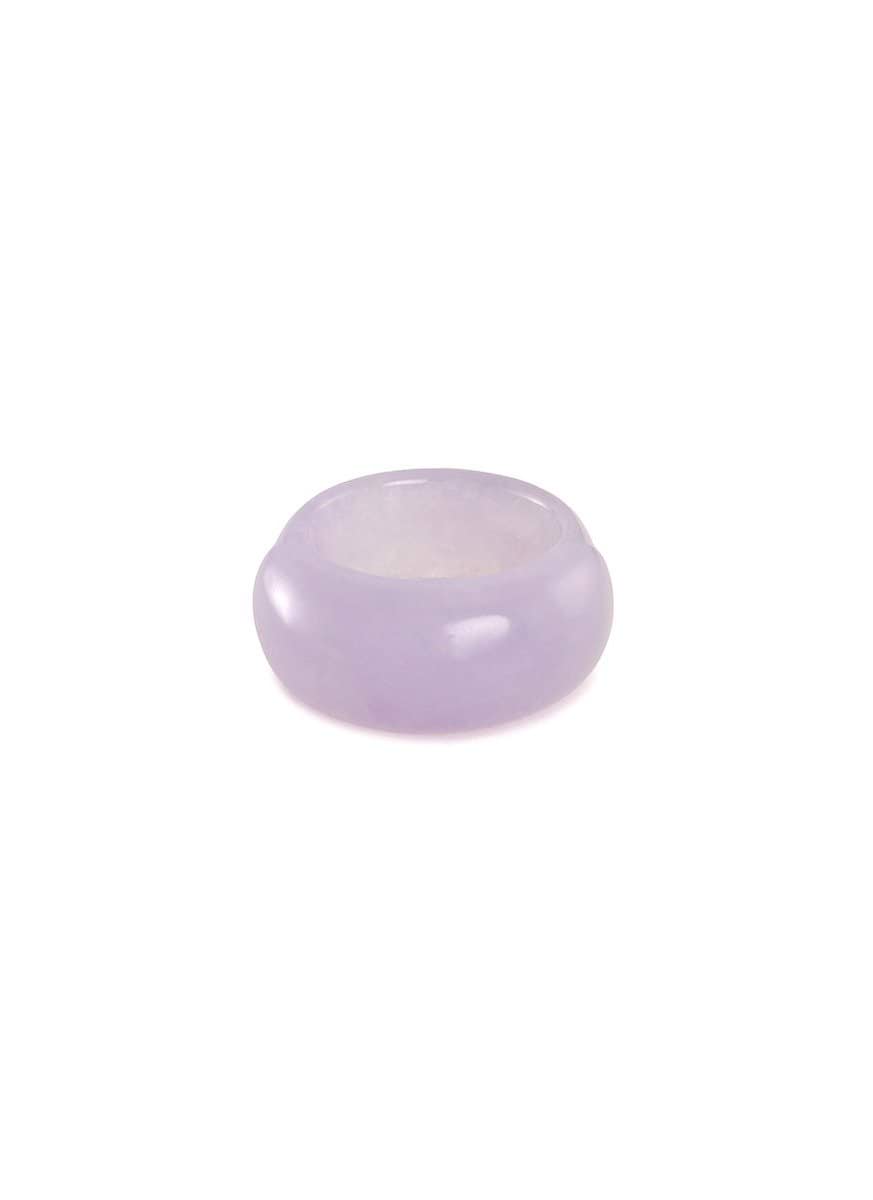 'Saddle' jade ring - Samuel Kung - Purple