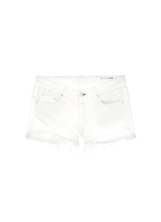 'Cut Off' denim shorts - rag & bone/JEAN - White